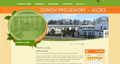 Desktop Screenshot of domov-vlcice.cz